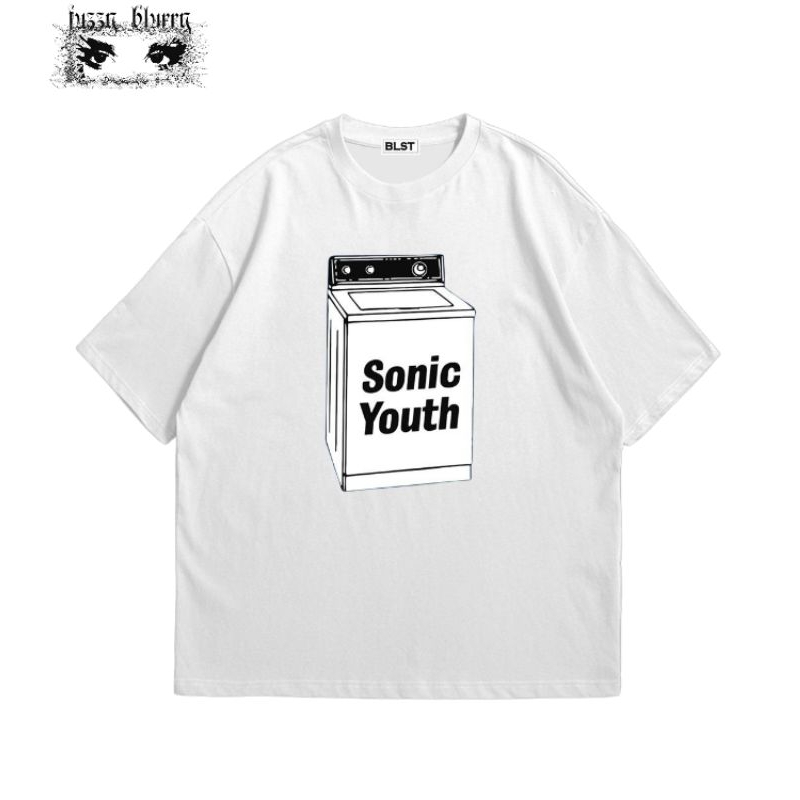 Sonic Youth Washing Machine - white ts 16s