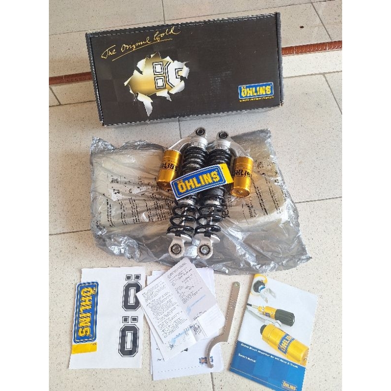 shock sok belakang Ohlins original kode  YA 634  sr400 Ohlins original panjang 33 pnp w175 rxk tiger