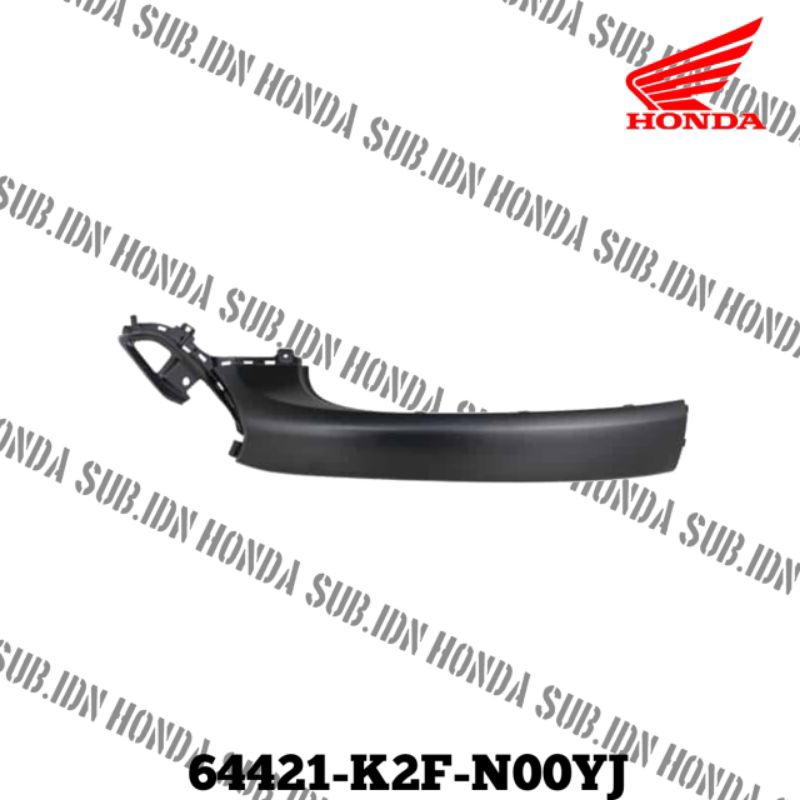 Cover Bawah Kanan Hitam Doff Honda Scoopy K2F 64421K2FN00YJ