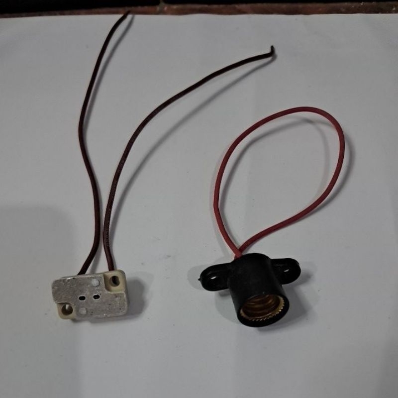 fitting lampu cabe E14 Fitting lampu hias / Lampu Candle + Cable