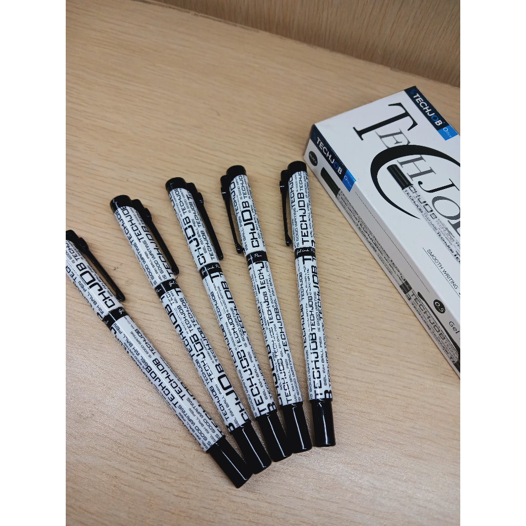 

Pulpen Gel Pen Techjob TG313 1 Pak Isi 12 Pcs - Stationery