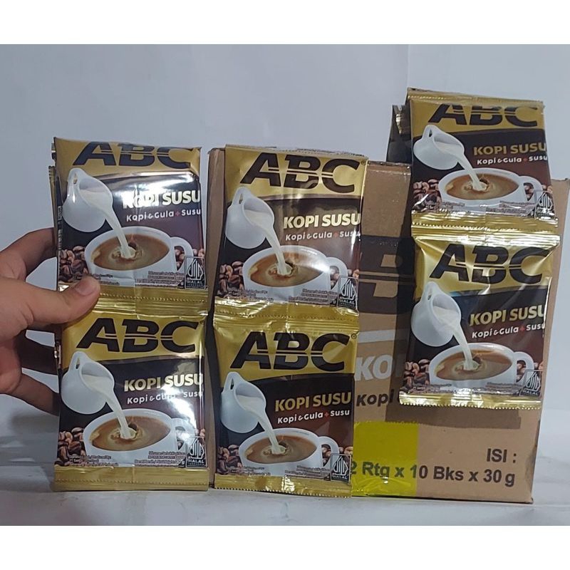 

ABC Kopi Susu Renceng 10 Bks 30g