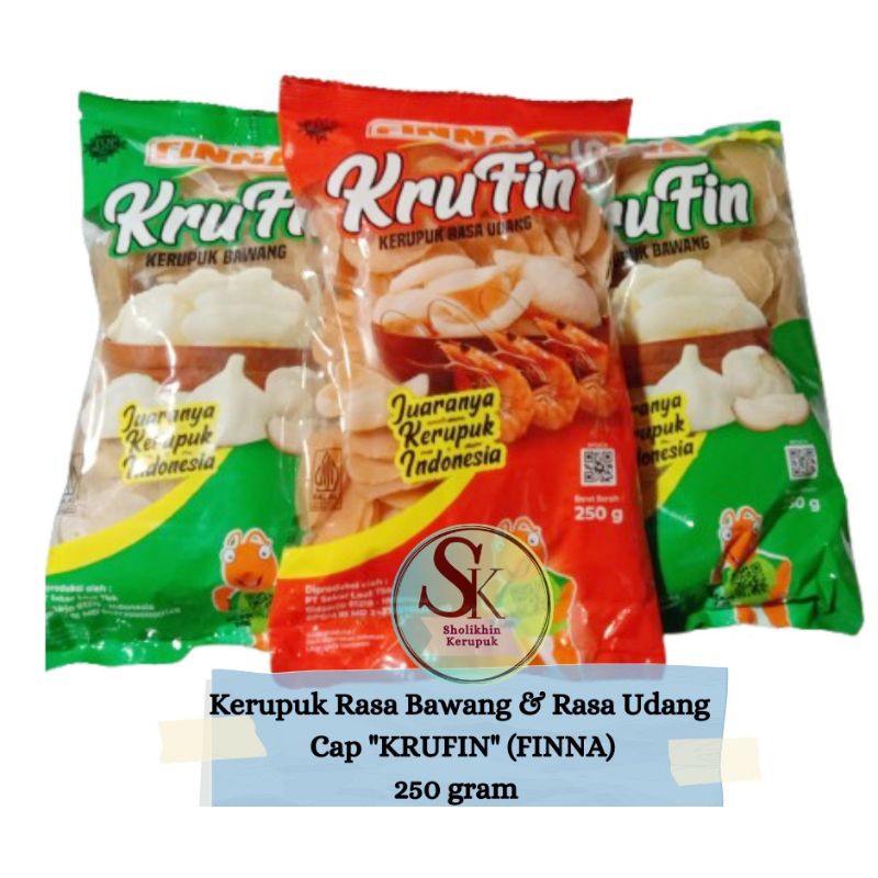 

Kerupuk Krufin Finna 250 gram / Kerupuk Krufin Rasa Bawang / Krupuk Finna Rasa Udang Mentah / Kerupuk Nasi Goreng / Krupuk Gado-gado / Krupuk Cemilan / Kerupuk Bubur Ayam / Kerupuk Finna / Kerupuk Super Enak