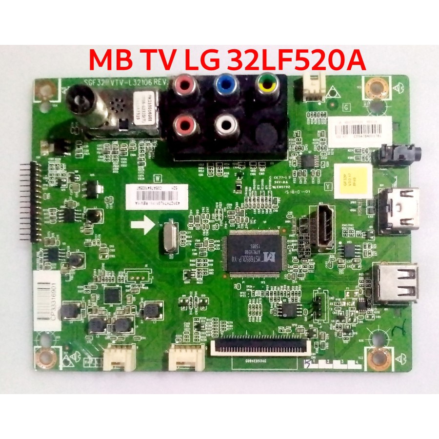 MB - Mainboard TV LED LG 32 Inch Model 32LF520A
