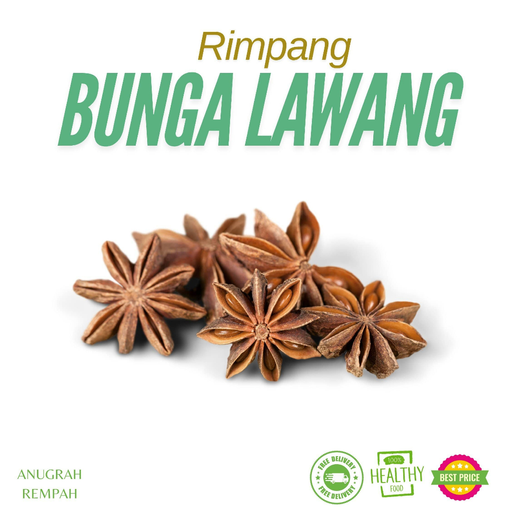 

Bunga Lawang 250-500-1000 gram Anugrah Rempah