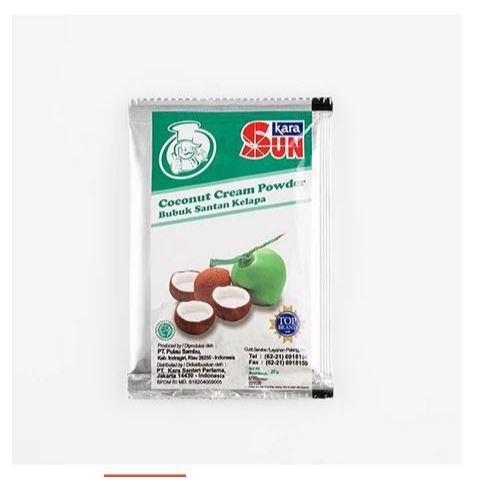 

Sun Kara Santan Kelapa Bubuk Halal 20gr