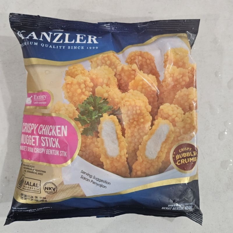 

Kanzler crispy chicken nugget stick 500g