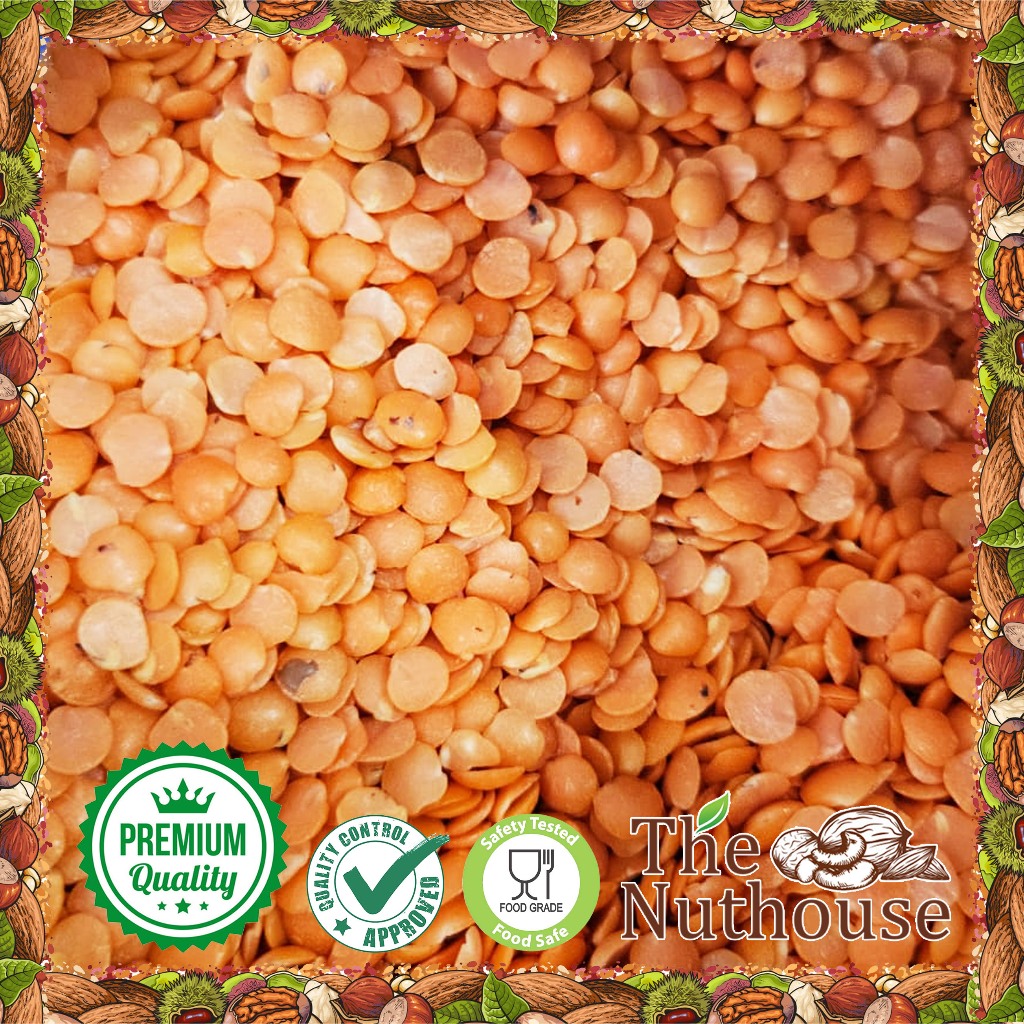 

1kg Lentil Merah / Red Whole Lentil / Masoor Dhal / Dal