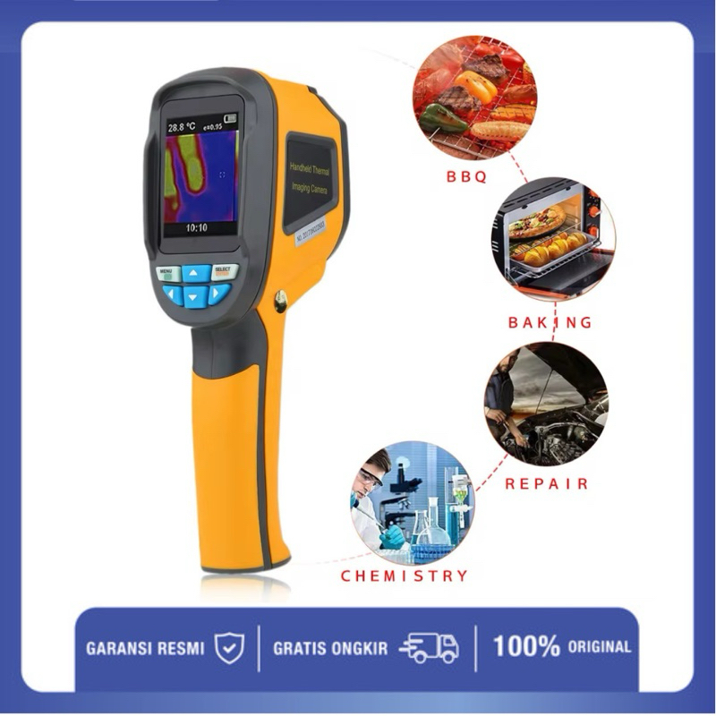Thermal Camera HTI HT02D Imager Infrared Thermometer Gun HT-02D