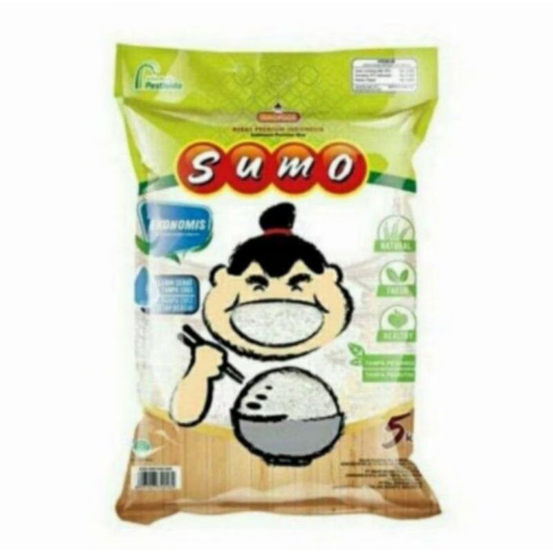 

Beras sumo hijau 5 kg ( 5 pcs)