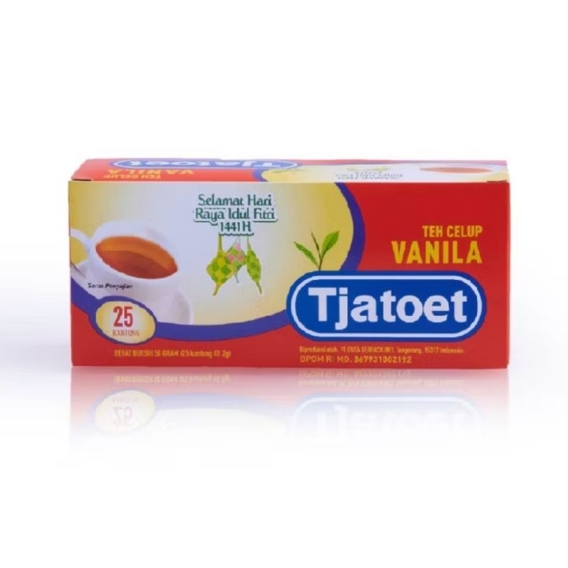 

Tjatoet Vanilla 50gr [ 1 Box @25 kantong/ 2gr]