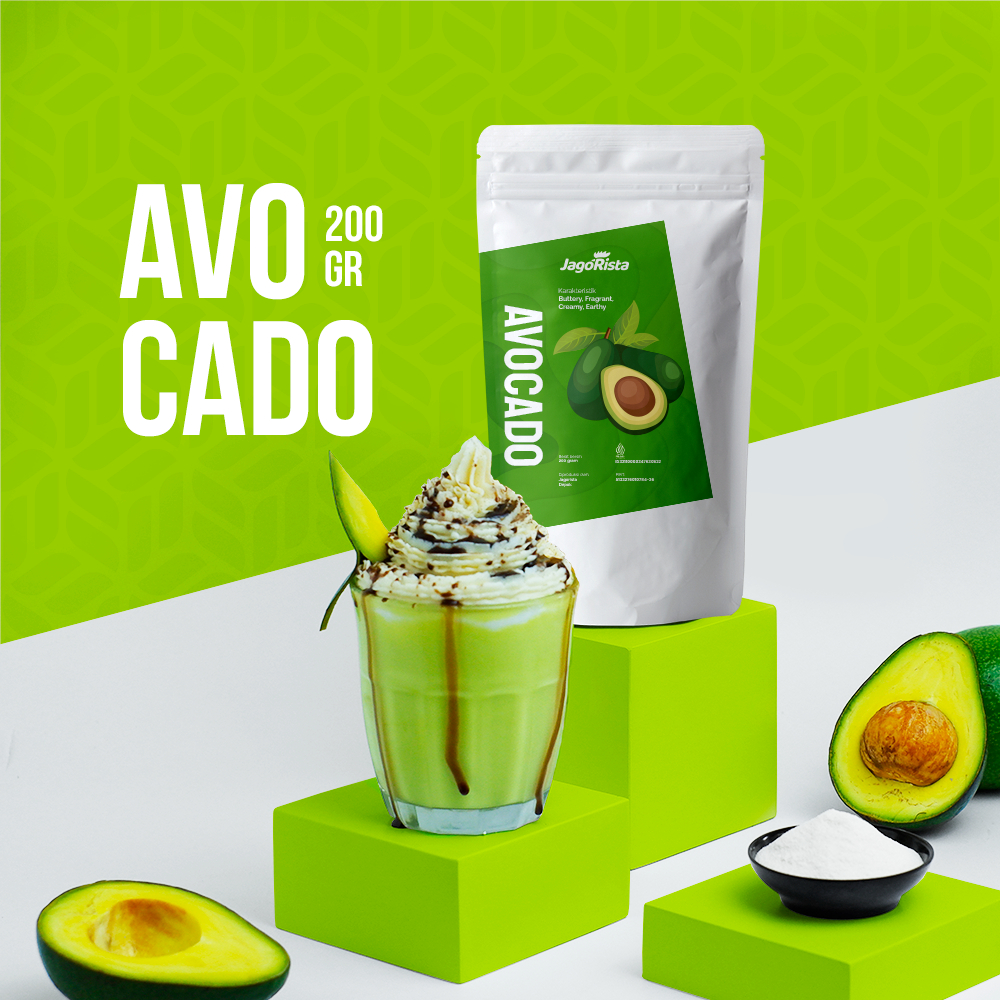 

200gr Jagorista Avocado Premium GOLD Bubble Drink Powder