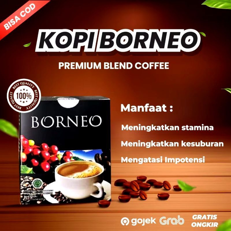 

Kopi Borneo Original 1 sacet | Kopi Stamina Pria