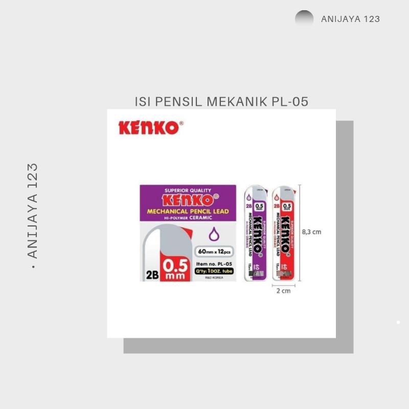 

Isi Pensil Mekanik 0.5 merk kenko