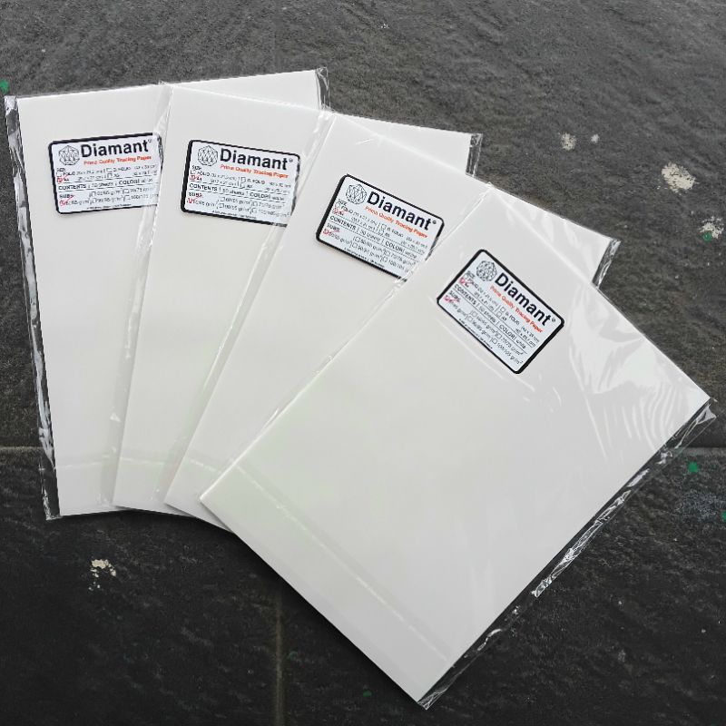 

klm Kertas Kalkir A4 85 gram Diamant ( 50 Lbr ) [ Orinal ]
