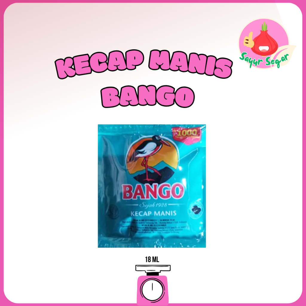 

Sayur Segar - Kecap Manis Bango Sachet 1pcs