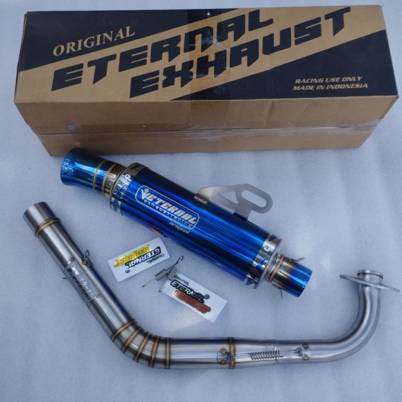 Eternal Exhaust Knalpot Racing ceklist aerox new nmax new beat deluxe Vario 125 new Vario 125 old  p
