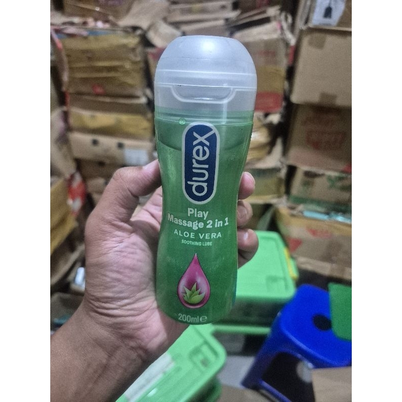 Bestbuy0404 Durex Play Messege 2In1 Lubricant Pelumas 200Ml