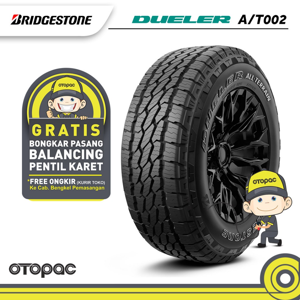 BAN MOBIL STANDAR TUBELES BERKUALITAS IMPORT PREMIUM UKURAN 17 225/60R17 (IMP) 099V BRIDGESTONE ALEN