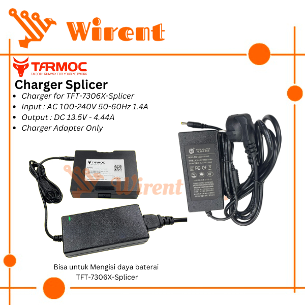 Charger Splicer Tarmoc TFT-7306X-SPLICER | Adaptor Splicing FO