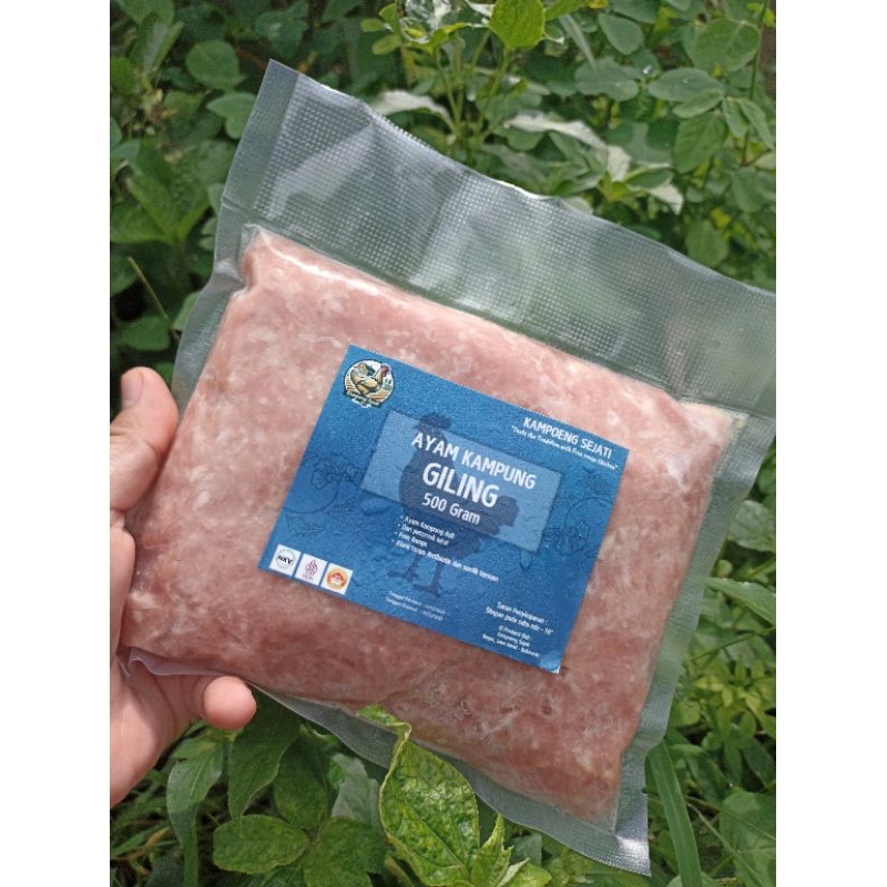 

Giling Ayam Kampung 500 Gram Frozen untuk MPASI dan Masakan Keluarga - Kampoeng Sejati