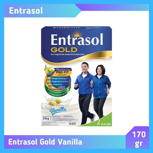 

ENTRASOL GOLD 170G VANILA