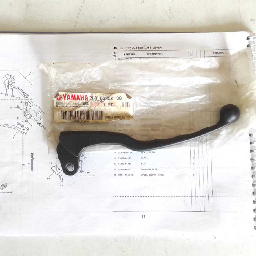HANDLE REM KANAN YT YT115 ORI ORIGINAL 2H0-83922-30 20