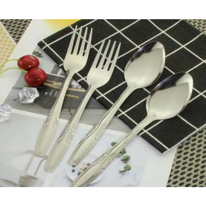 [ISTY] SENDOK MAKAN OBE 303 STAINLESS STEEL / SENDOK ISI 12 PCS / SENDOK MAKAN OBE 303