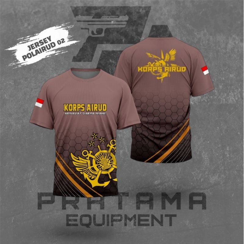 KAOS JERSEY POLAIRUD / KAOS JERSEY KORPS AIRUD / KAOS JERSEY