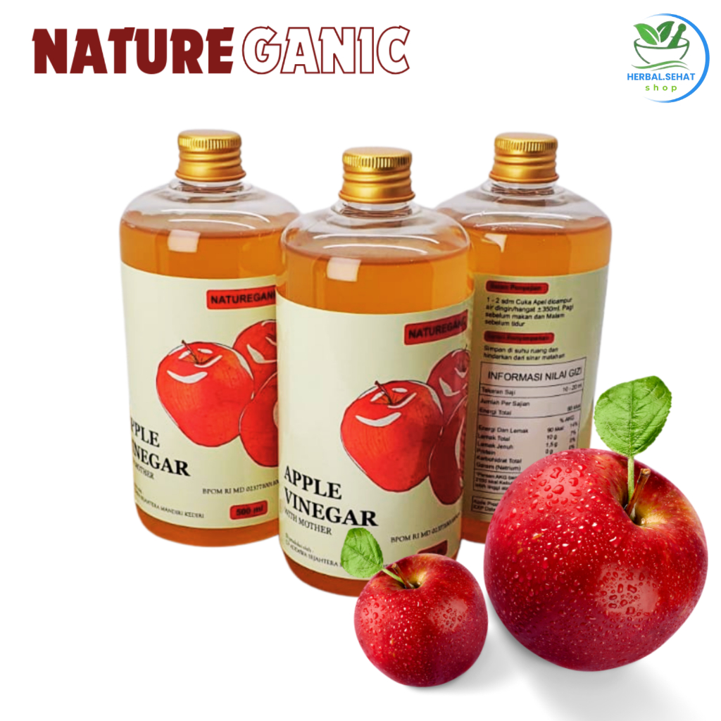 

Naturegan Rambut Muda Gizi Apple Vinegar