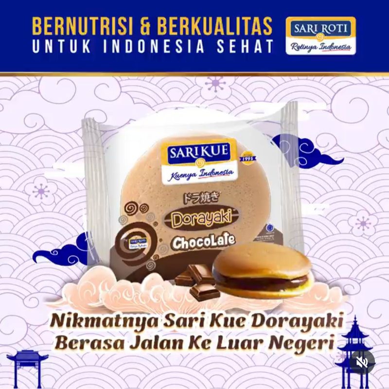 

SARI KUE | Sari Roti DORAYAKI COKELAT