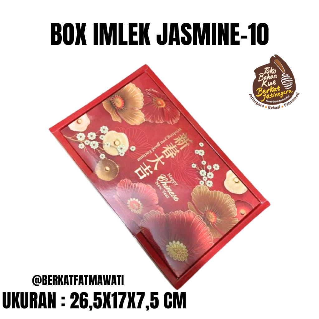 

BOX HAMPERS JASMINE-10 / BOX HAMPERS IMLEK / PCS