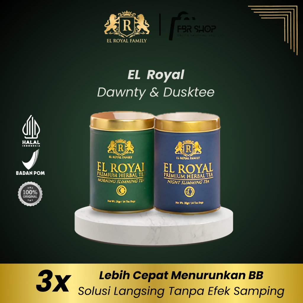 

EL ROYAL Premium Herbal Tea - Paket Night and Morning Tea