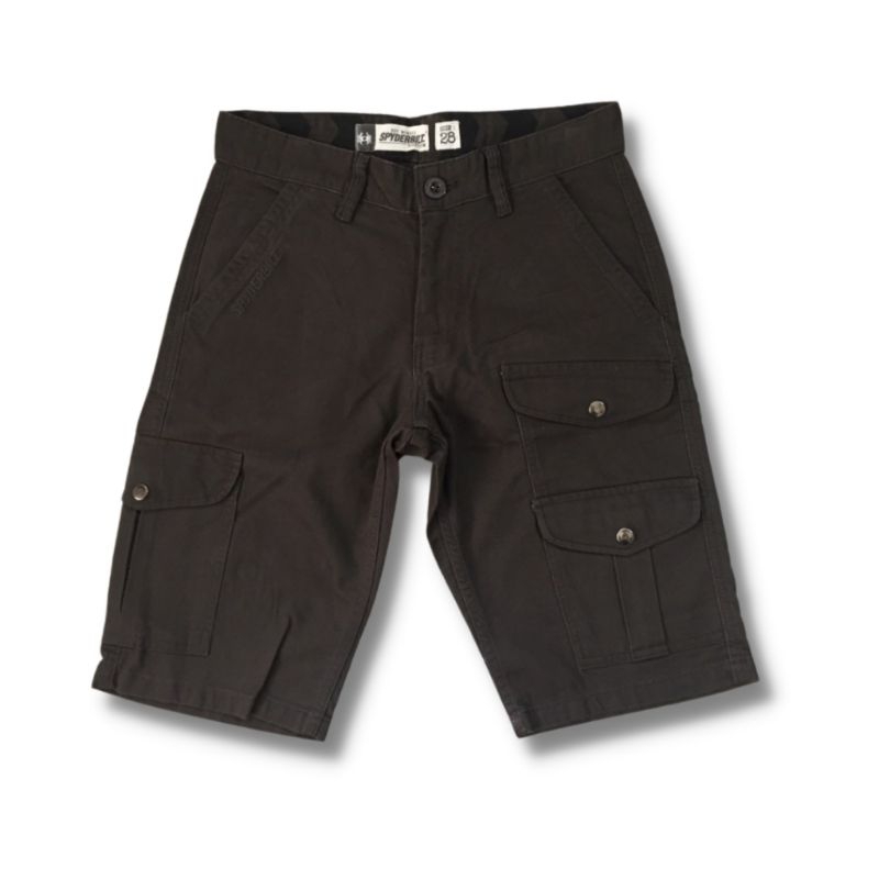 Celana Pendek Spyderbilt Boxin Cargo Coklat Original