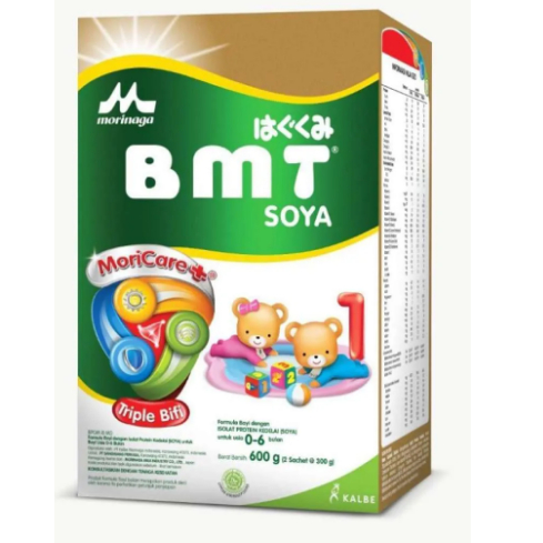 

BMT Soya 150gr-600 g Susu Formula Bayi 0-6 Bulan