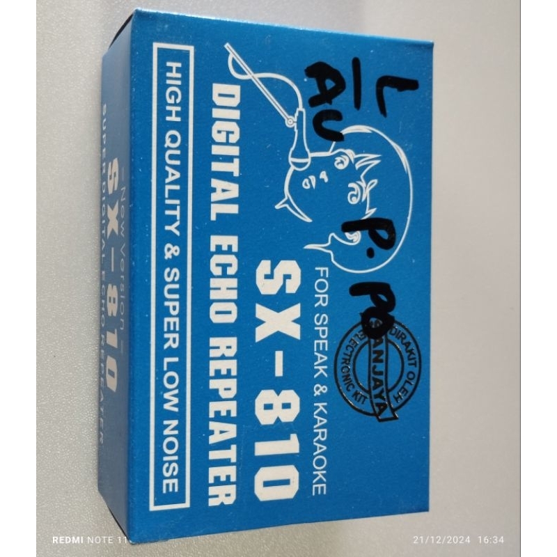 Kit Kitt Penguat Mic Plus Echo Repeater SX - 810 New Version