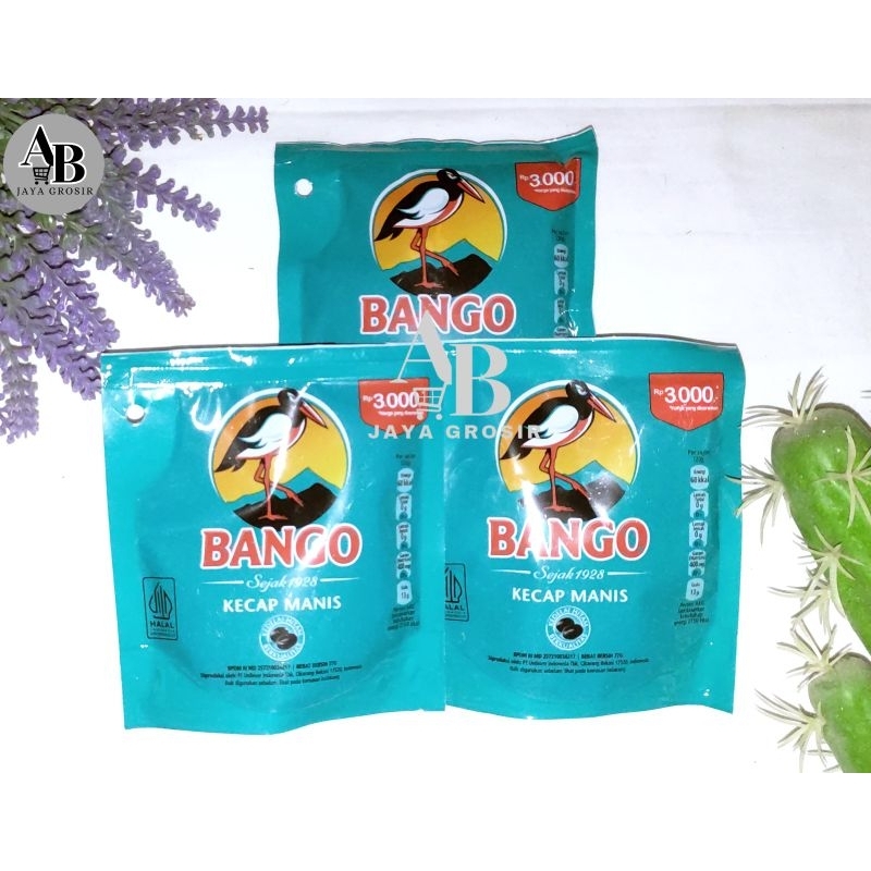 

Bango Kecap Manis 60ml kemasan pouch kecil 3000