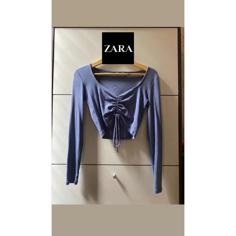 Crop top zaraa (preloved)