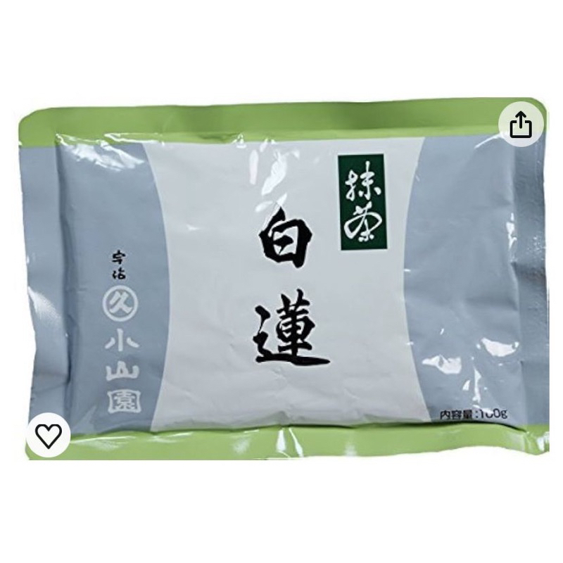 

Marukyu Koyamaen hakureten 100g