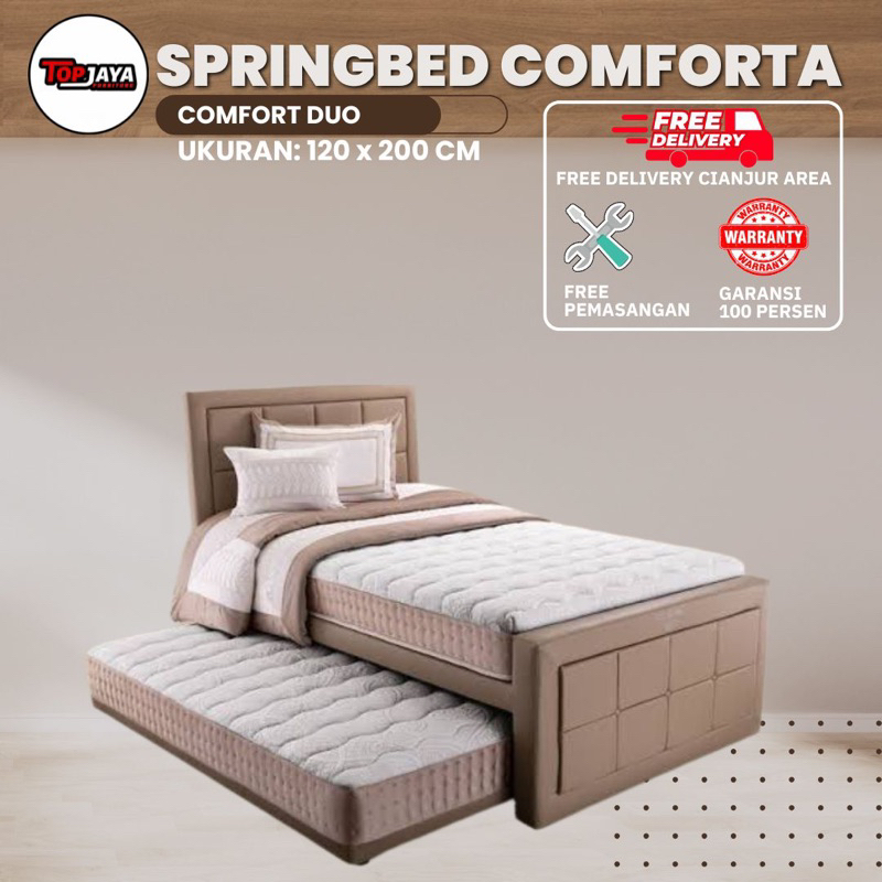 COMFORTA - COMFORTA Kasur Springbed Comfort Duo