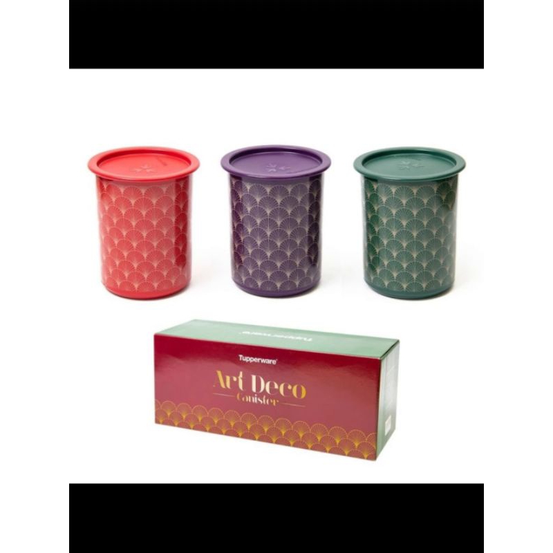 Tupperware Art Deco Canister Sale - Toples Tupperware