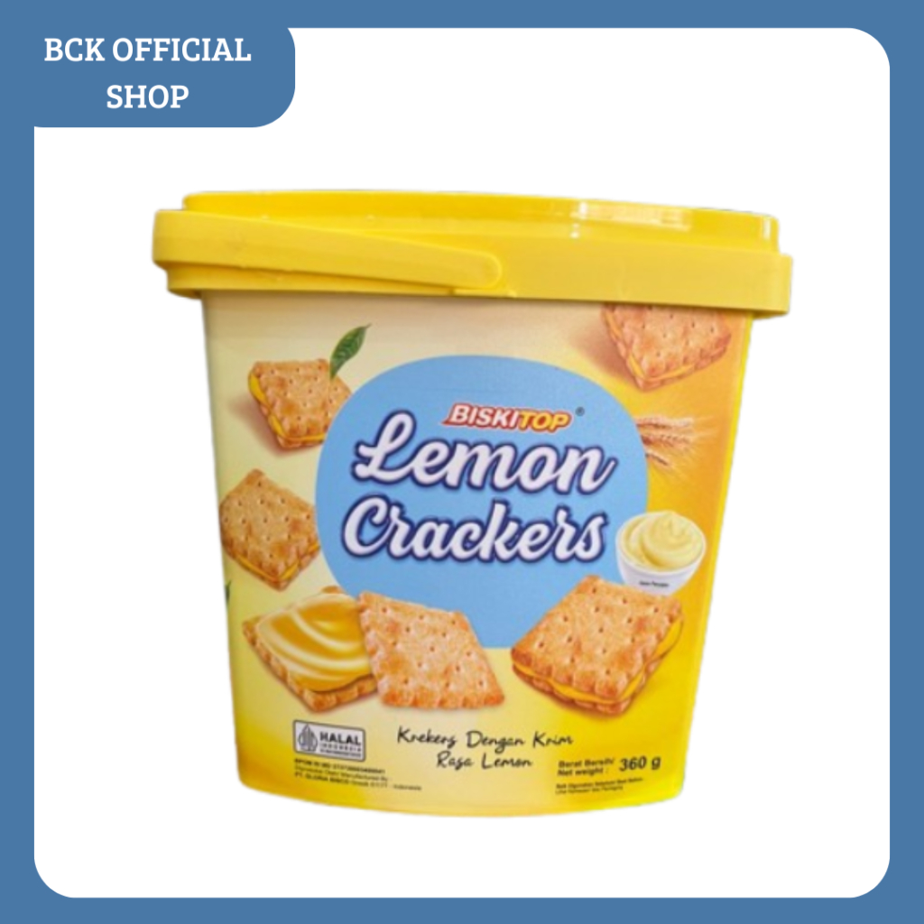 

Biskitop Lemon Crakers Biskuit Ember 360gr