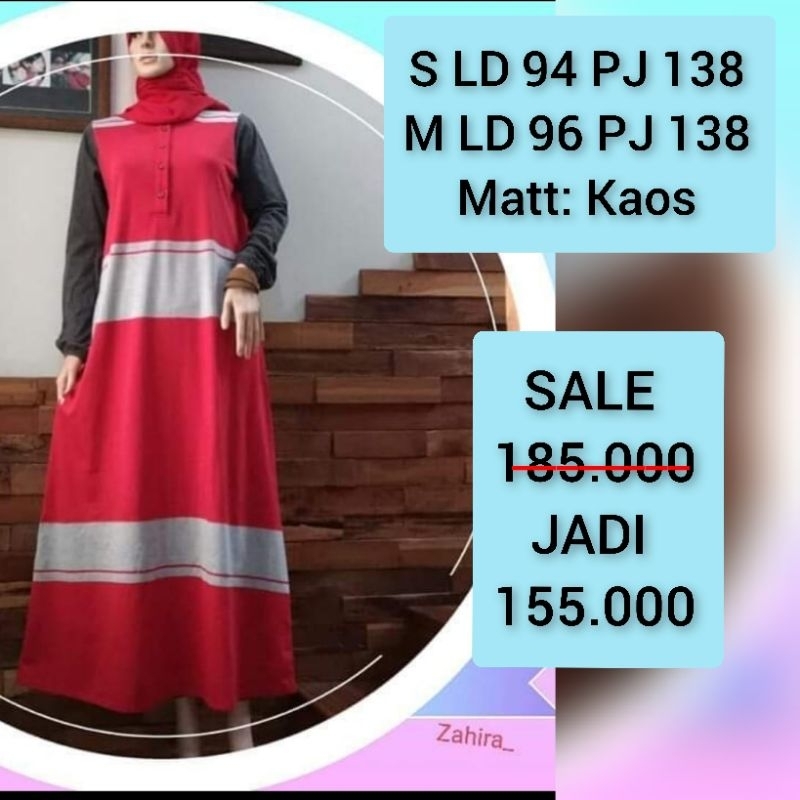CLEARED SALE Gamis kaos Oka oke / Gamis Kaos Dewasa/ gamis Oka oke