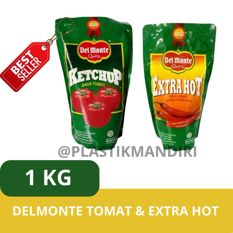 

DELMONTE Saus Tomat & Extra Hot 1 kg