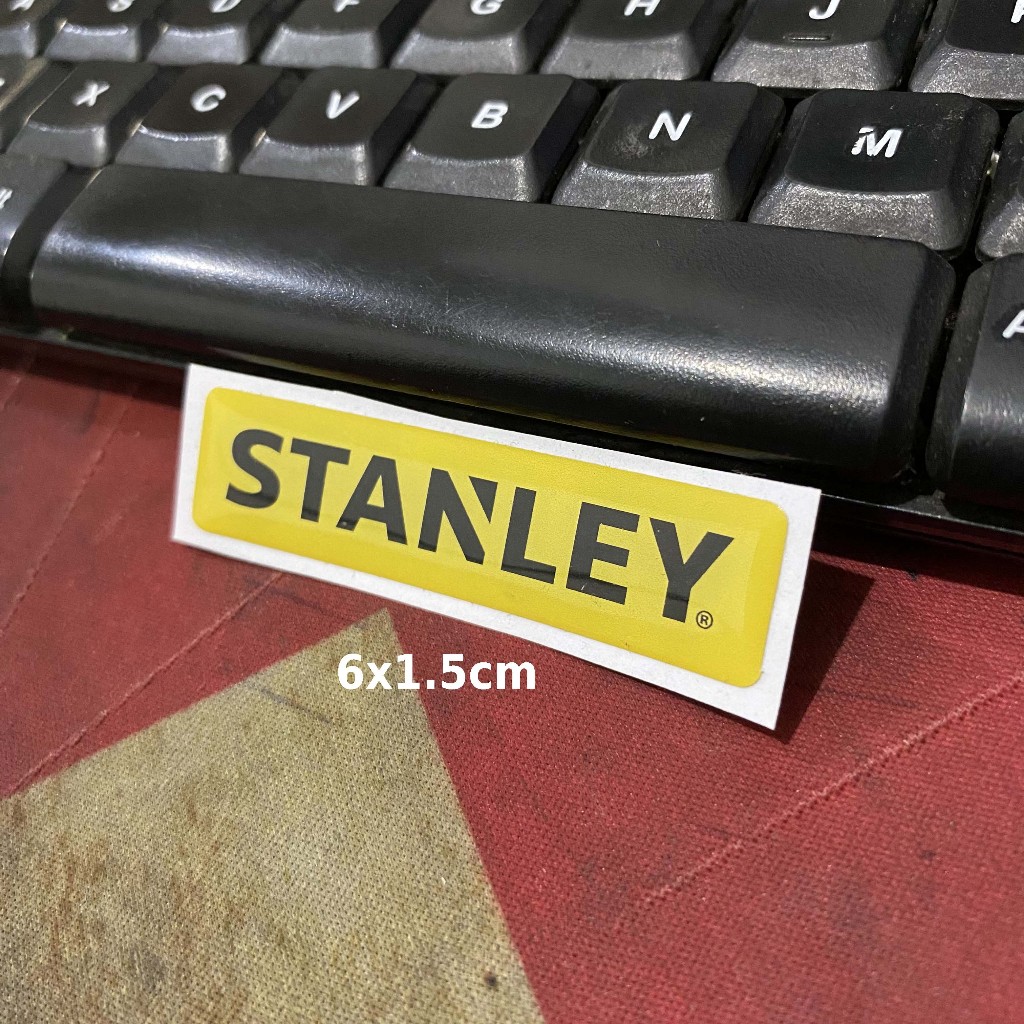 

Sticker Timbul Resin STANLEY Logo Stiker Lycal 3D Kecil Satuan