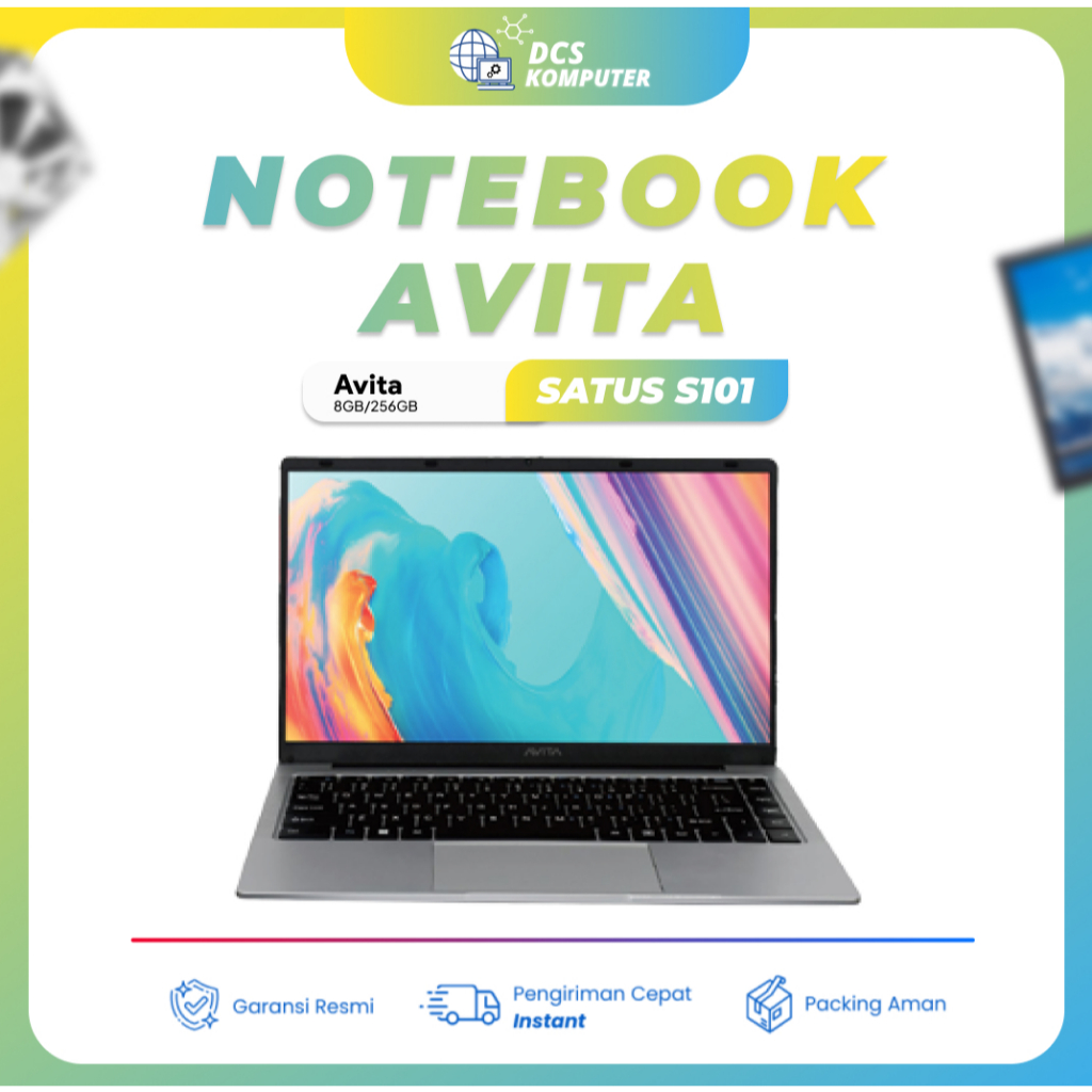 NOTEBOOK LAPTOP AVITA SATUS S101 INTEL N4020 8GB 256GB SSD WIN 11