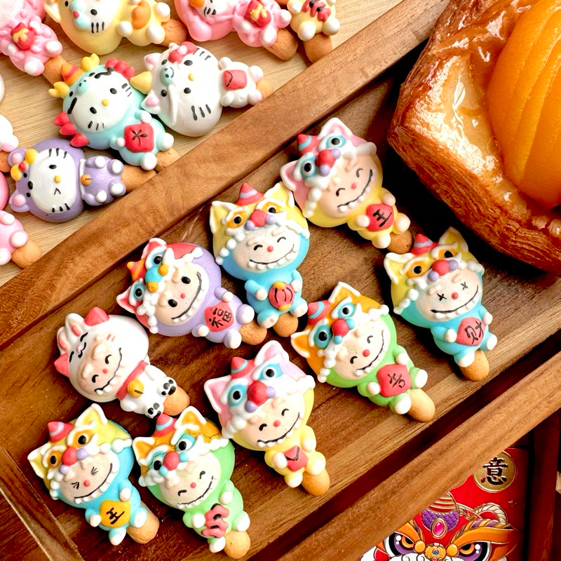

Meringue Cookies Barongsai Chinese New Year 2025 Viral Banget (Isi 12pcs/Jar)