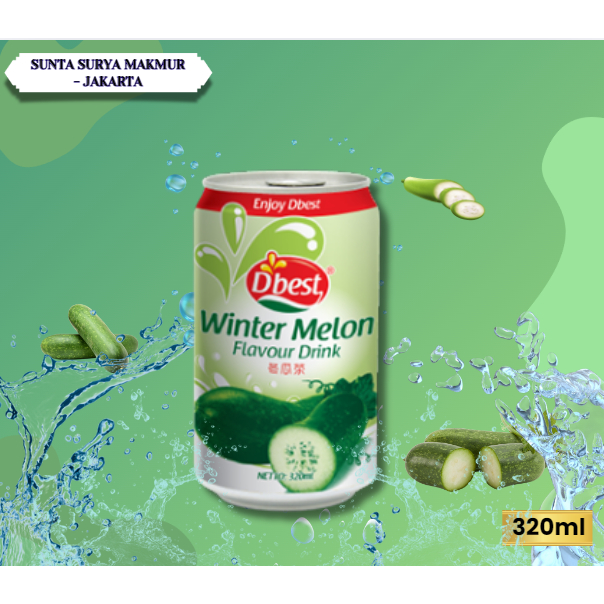 

Minuman Kaleng D'Best Wintermelon 320Ml