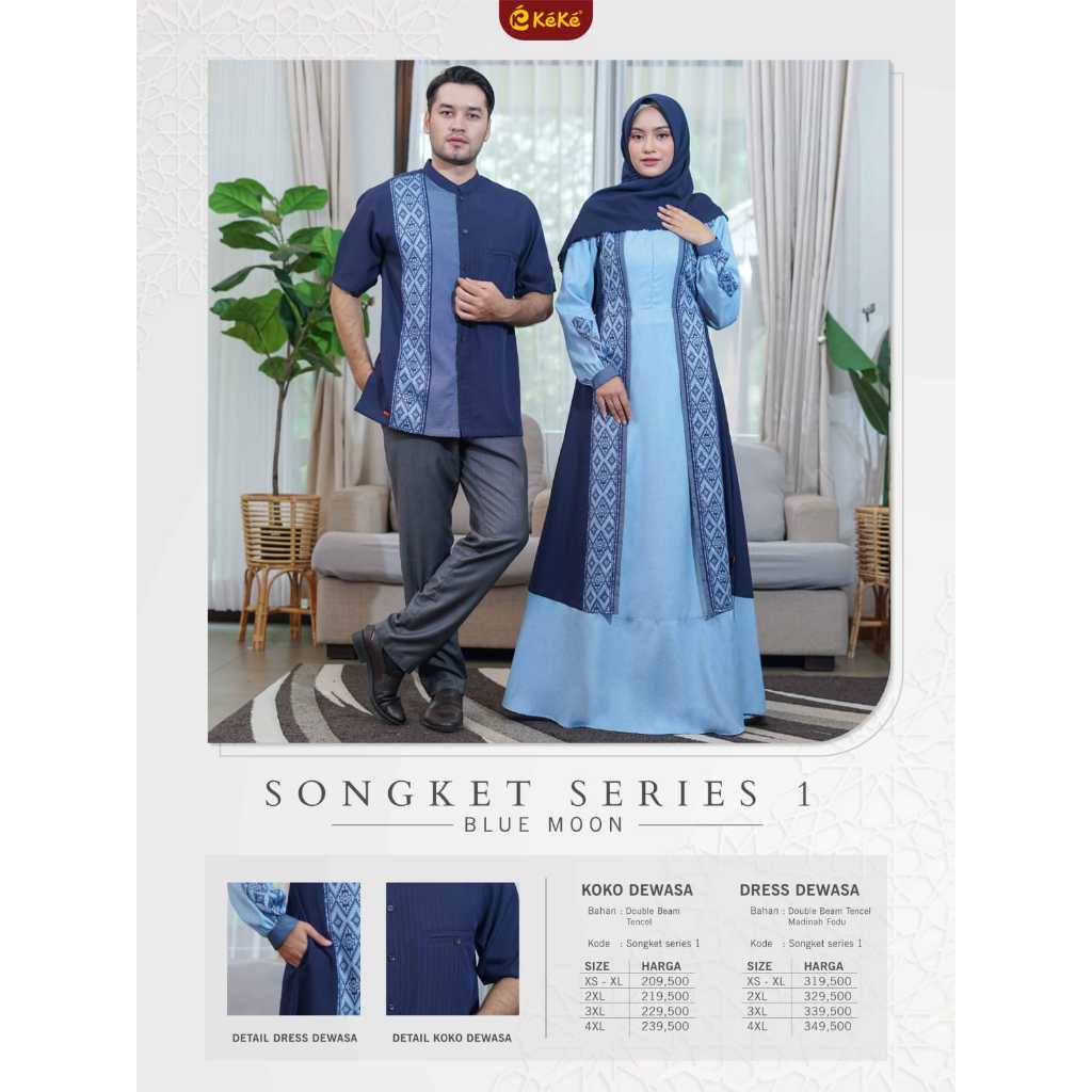 Couple Keke ~ Songket 1 Series ~