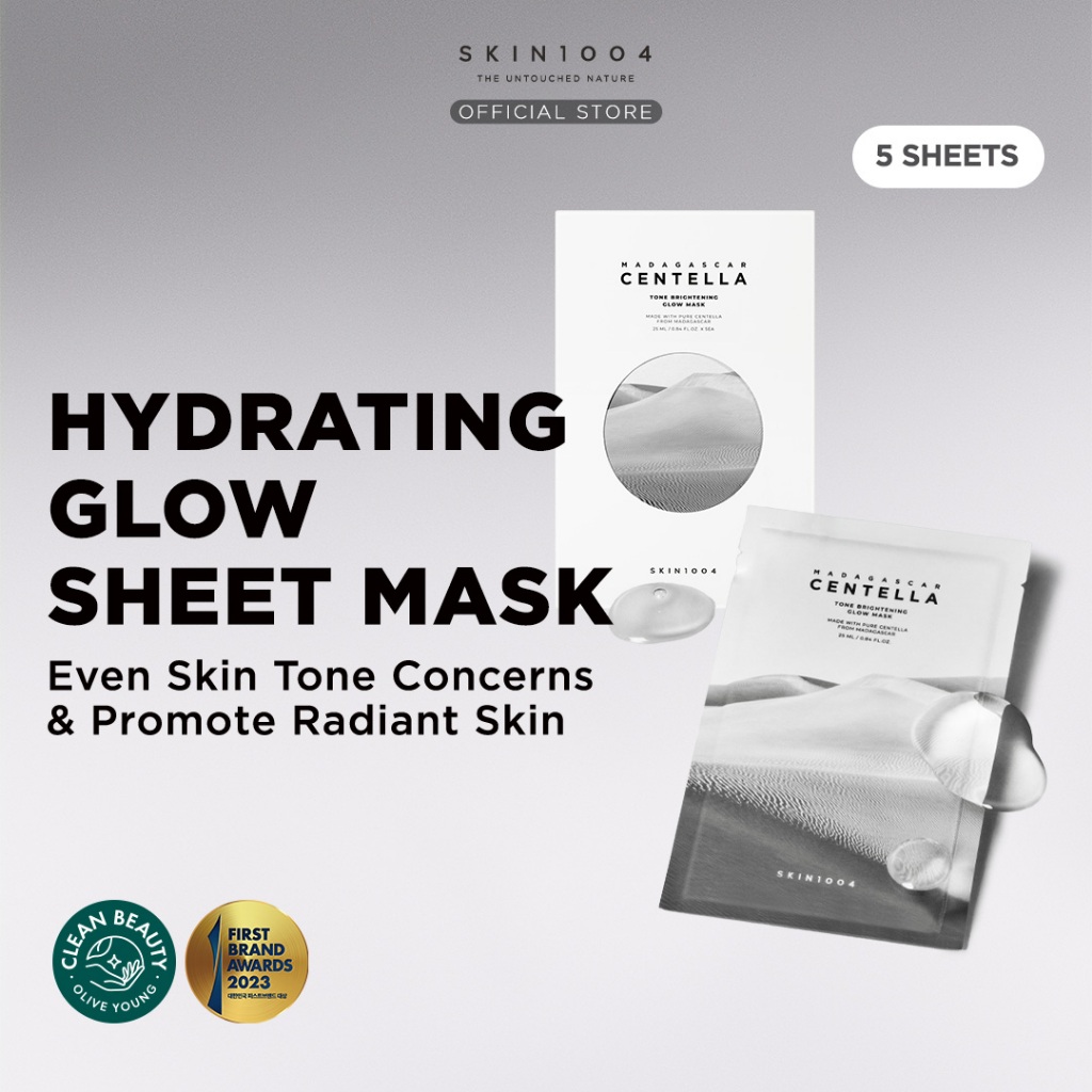 SKIN1004 Madagascar Centella Tone Brightening Mask 25ml (5ea)
